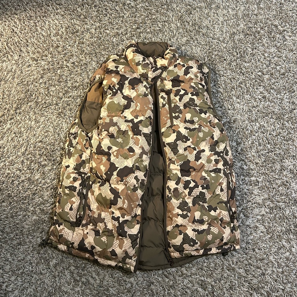 New Duck camp reversable  Puffer Vest
